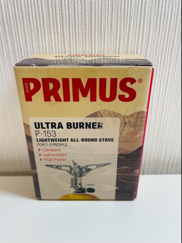 C-61BM　【新品　未使用】　 PRIMUS プリムス ウルトラバーナー P-153 イワタニ　ULTRA　BURNER　カートリッジガスコンロ　直結型