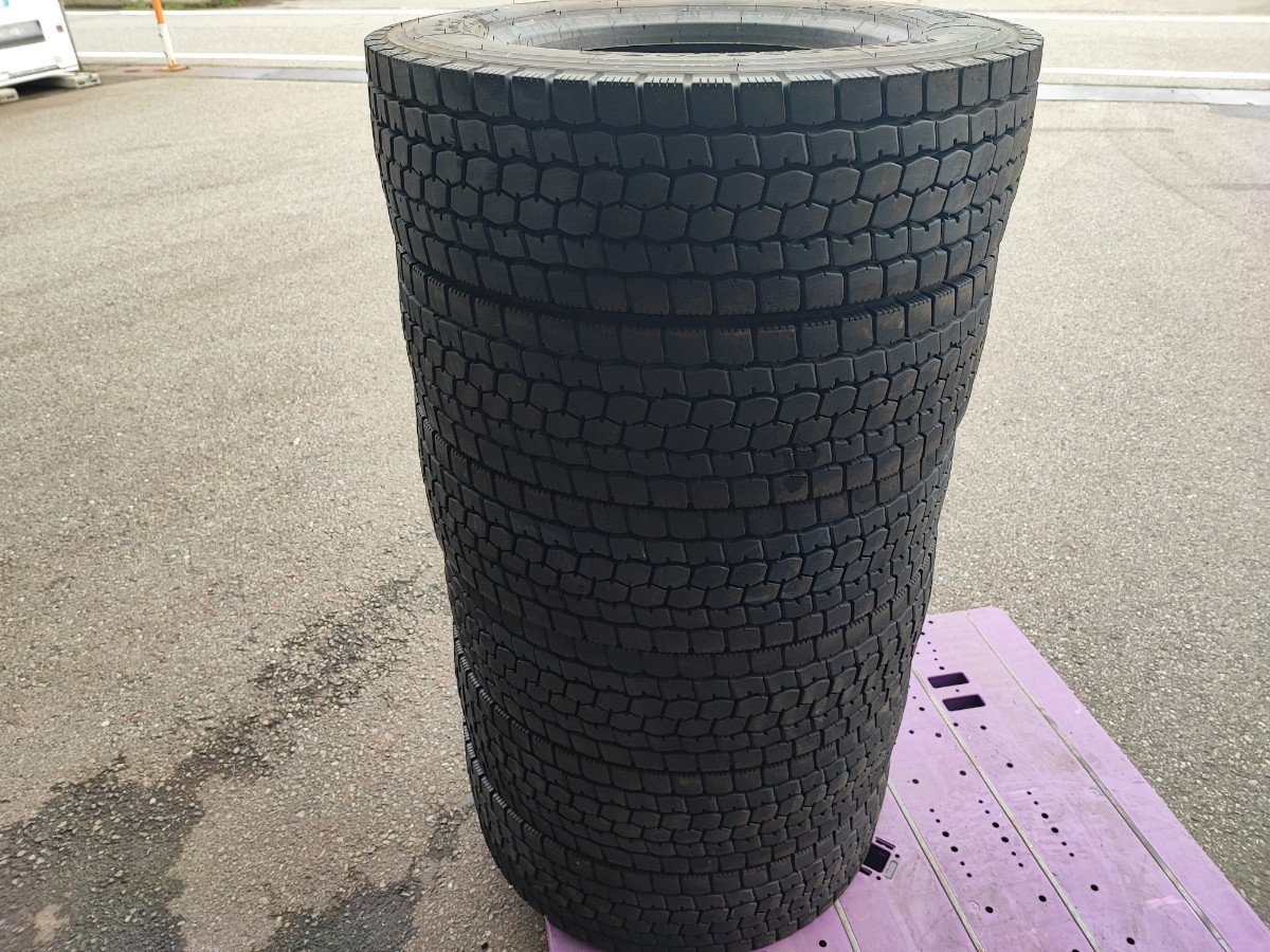 BRIDGESTONE】215/70R17.5 123/121J M888 ミックスタイヤ バリ山 6本
