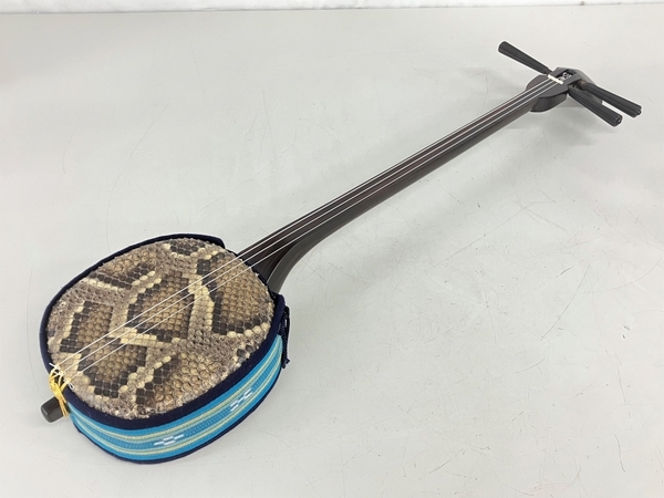 沖縄三線(へーばるー) 沖縄三線 知念大工型 三味線 楽器 中古 K7780398 三味線 知念大工型