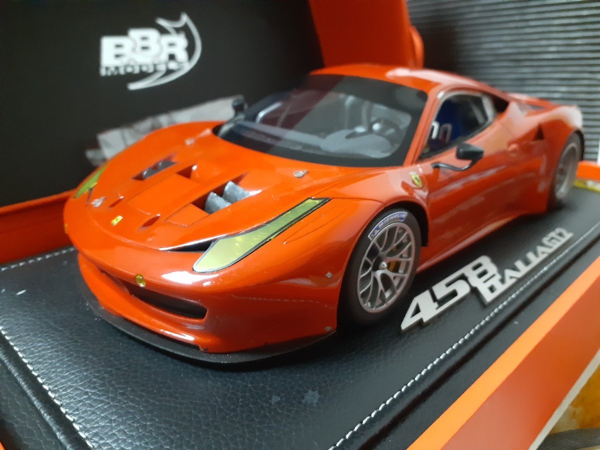 BBR　1/18　フェラーリ458　イタリア　GT2 GTE PRO　ジャンク品