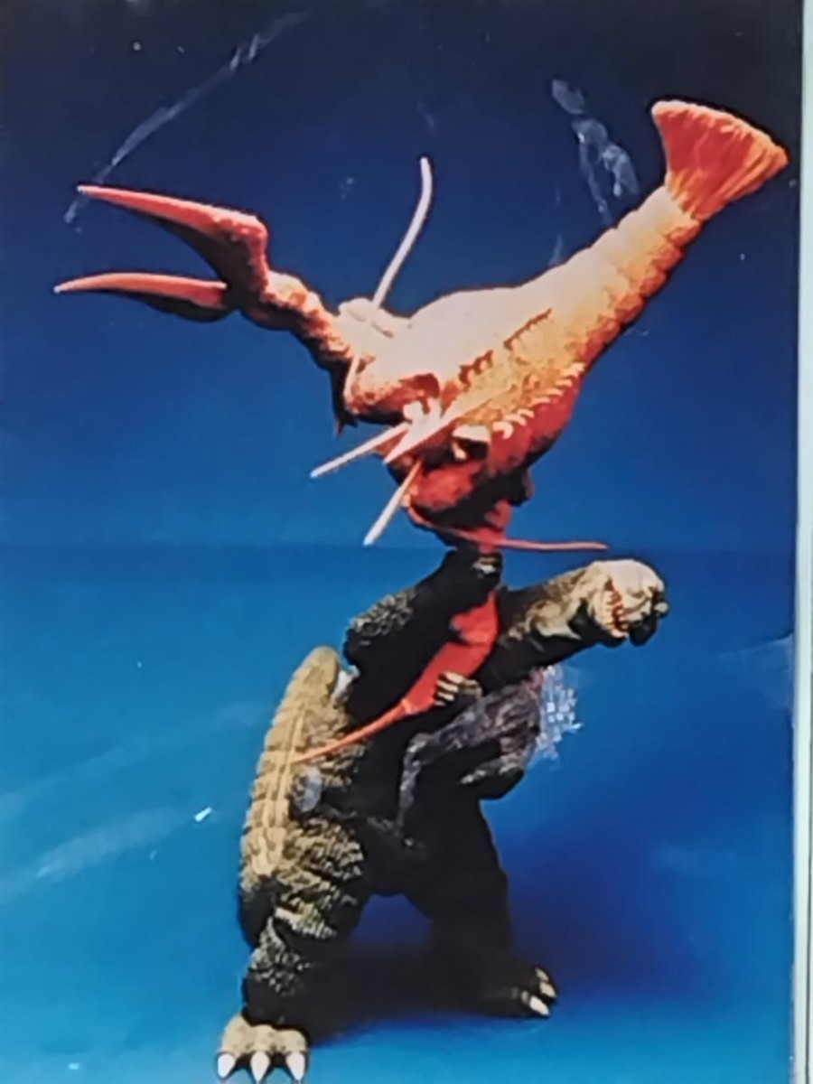 YAMAKAWA造型部 南海の大決闘ゴジラ対エビラ 対決セット【未開封】 YAMAKAWA造型部 対決セット未開封 南海の大決闘ゴジラ対エビラ 未塗装