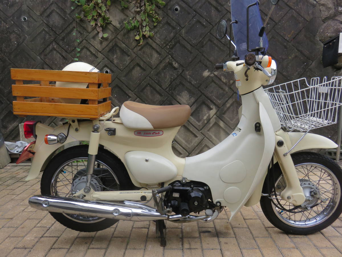 ホンダ リトルカブ 実働車 自賠責令7年6月付き 福岡より(50cc以下 