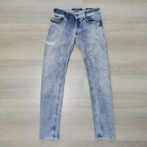 DIESEL SLEENKER 30 ディーゼル スリンカー 白 ダメージ加工