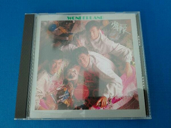 帯あり 少年隊 CD WONDERLAND 少年隊 WONDERLAND CD 廃盤少年隊CD