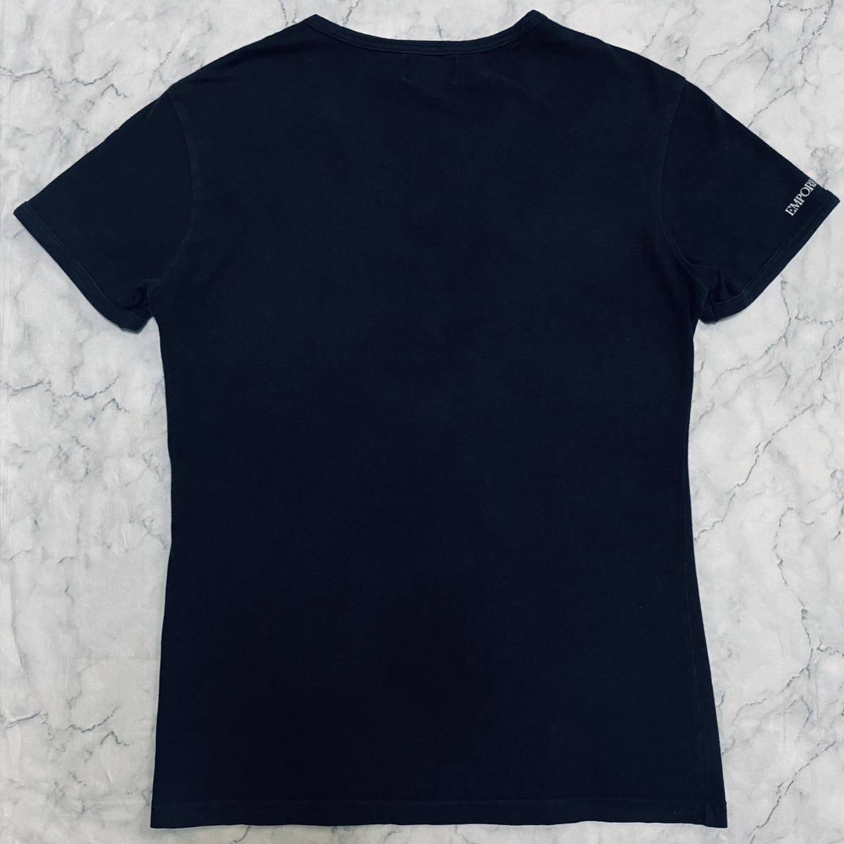 高級感】 エンポリオアルマーニ EMPORIO ARMANI 半袖 Tシャツ 肩 