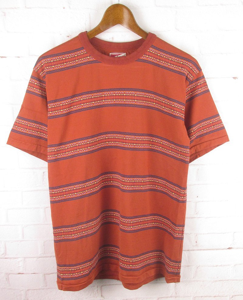 ST9709 REAL McCOY'S リアルマッコイズ ボーダー Tシャツ 40REGULAR（クリックポスト可）