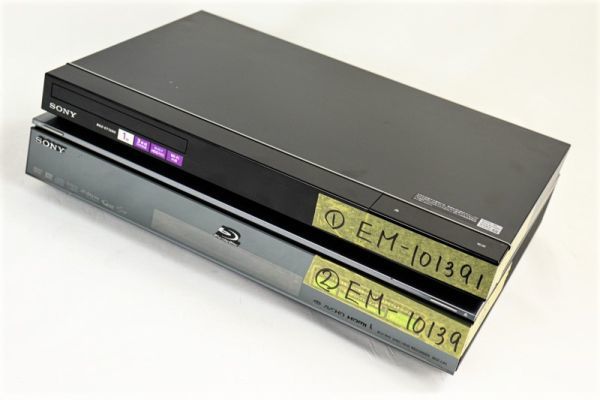 EM-101391【ジャンク】ブルーレイディスク/DVDレコーダー 2台セット