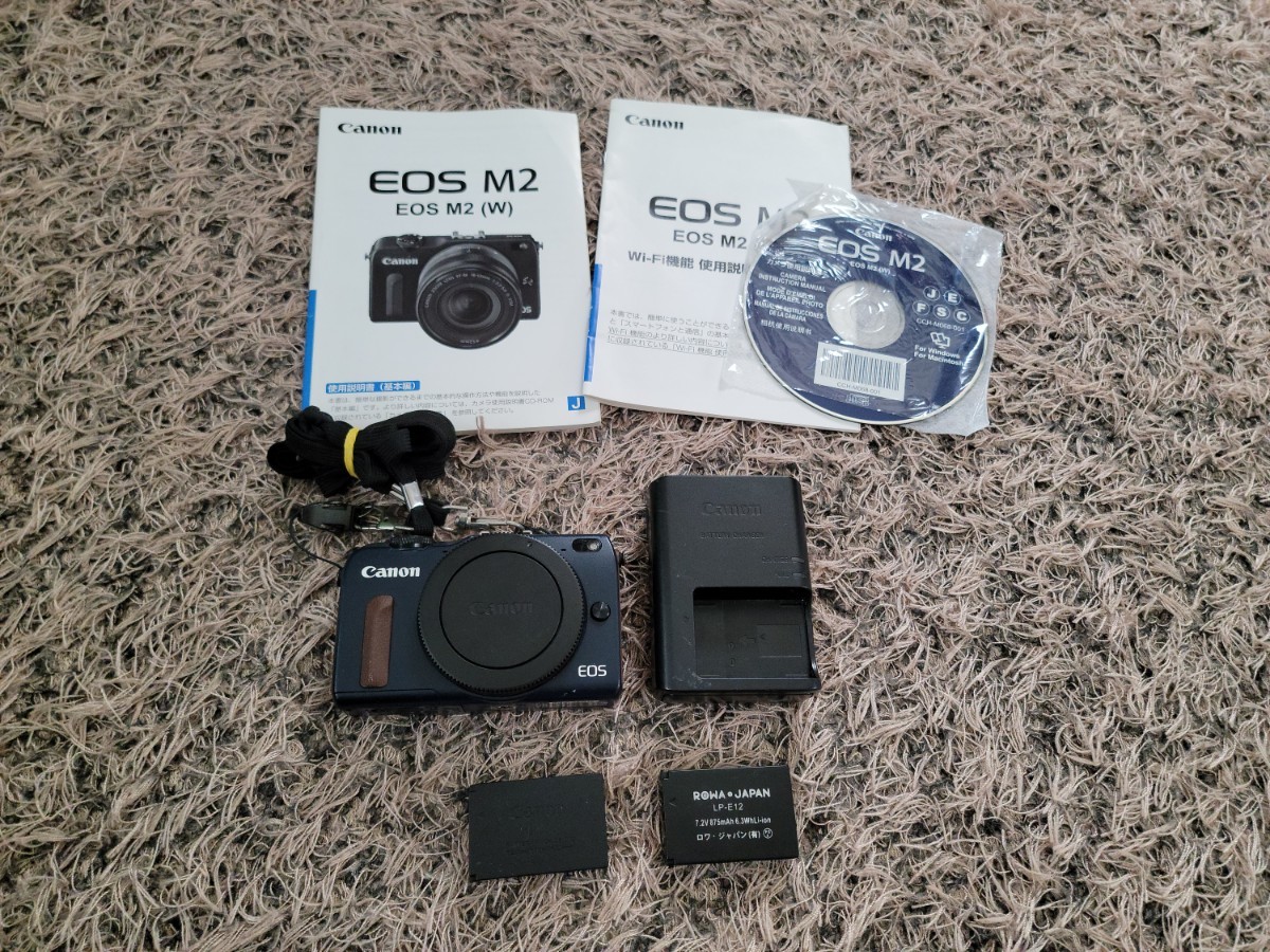 ジャンク Canon キャノン ミラーレス一眼カメラ EOS M2 ボディ Canon