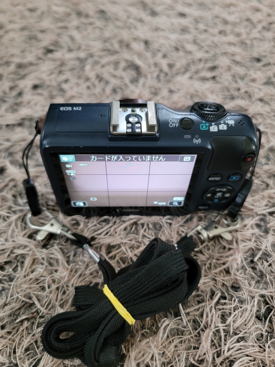 ジャンク Canon キャノン ミラーレス一眼カメラ EOS M2 ボディ Canon
