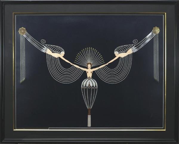 エルテ/ERTE ネックレス シルクスクリーン 保証書あり