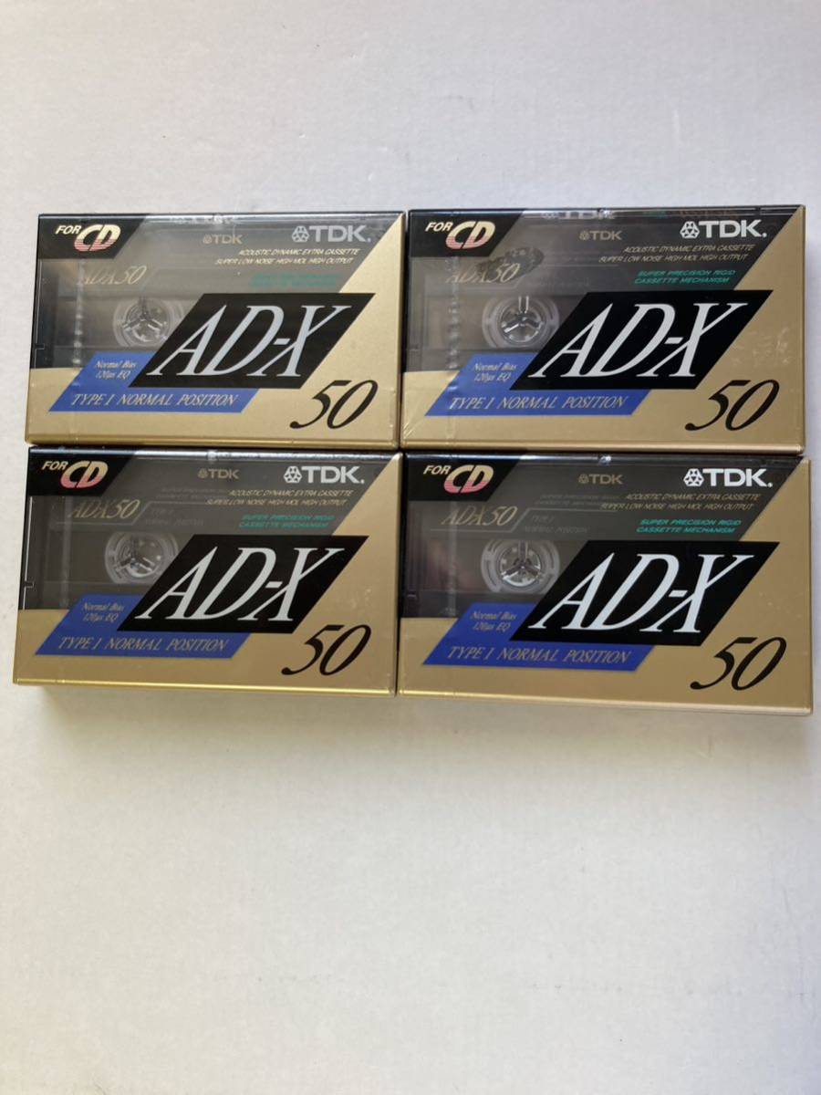 TDK カセットテープ AD 未使用カセットテープ AD-X 50｜スーパー
