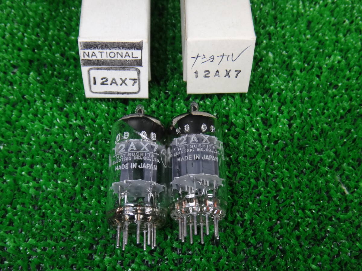Yahoo!オークション 真空管 12AX7 同一ロット 松下電器 2本 ECC83