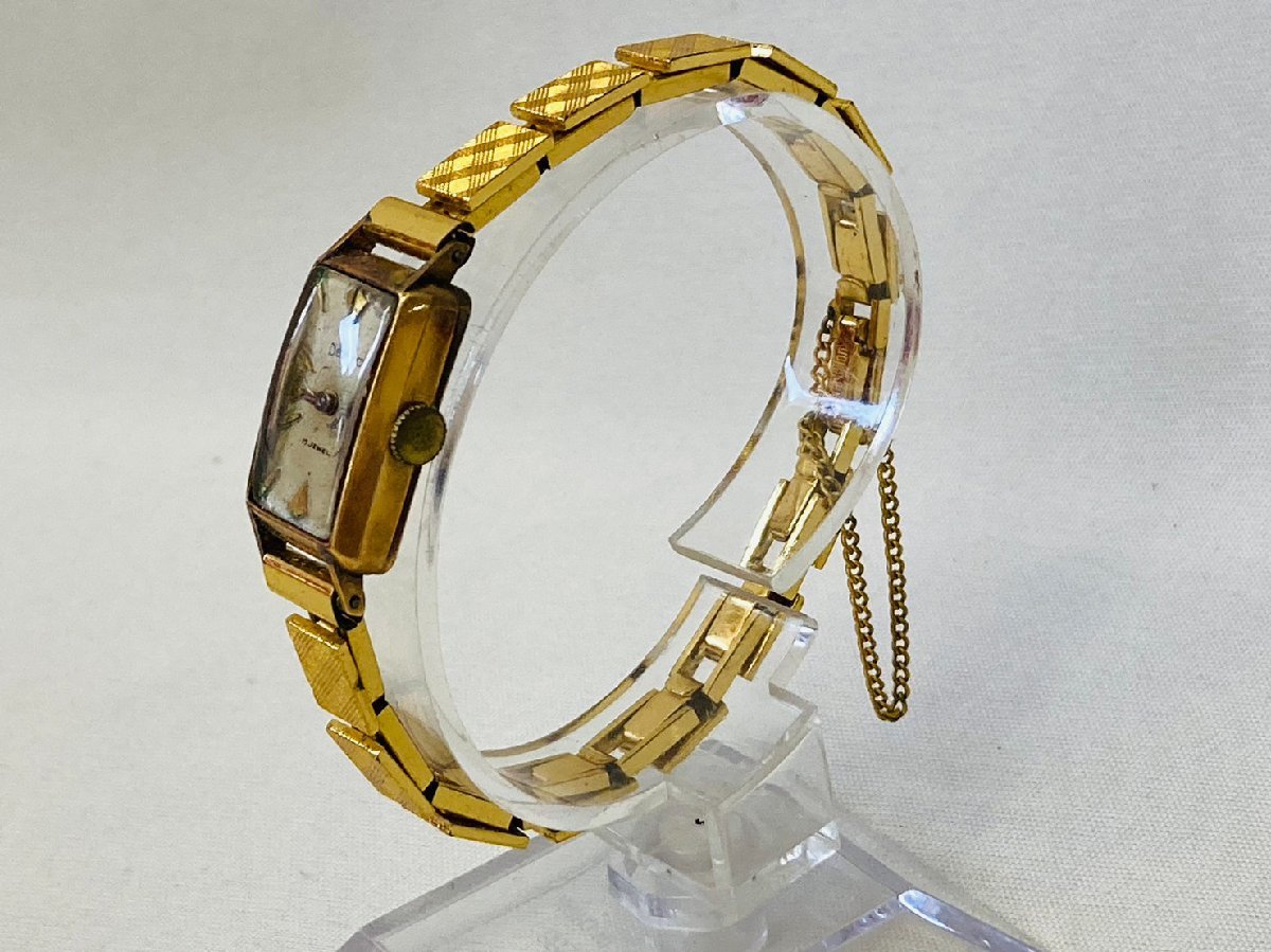 ☆Den-roデンロ 腕時計 手巻き 17JEWELS K18.750刻印あり ヴィンテージ
