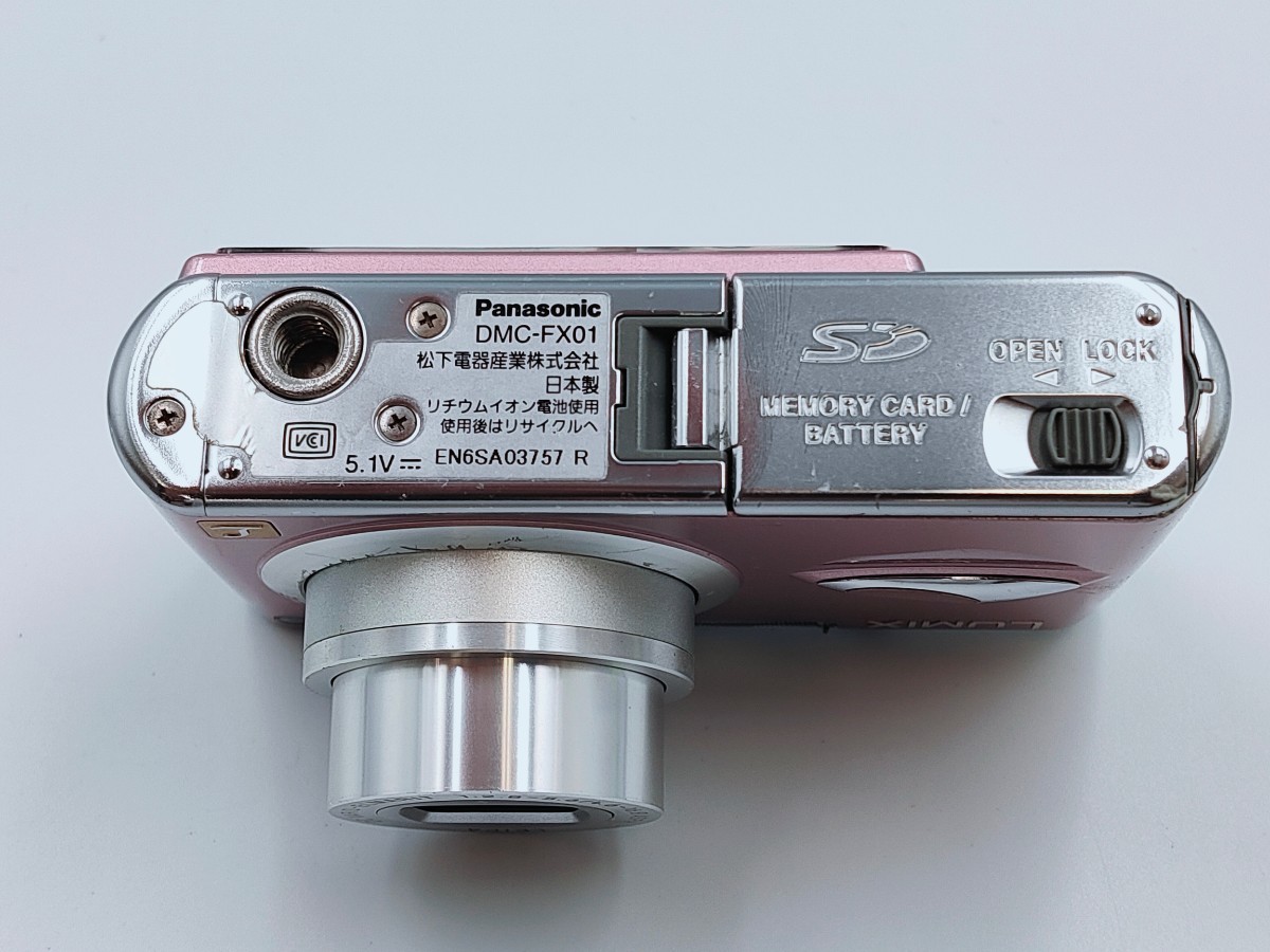 No.3757 動作品 Panasonic パナソニック LUMIX DMC-FX01 コンパクト 