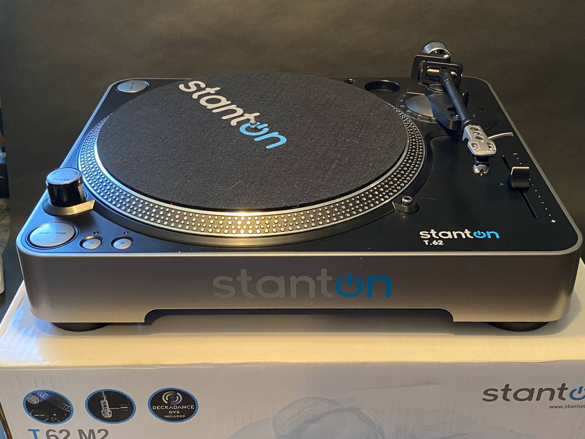 スタントン レコードプレーヤー STANTON T.62 M2 ターンテーブル