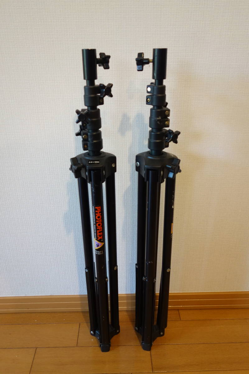 ライトスタンド PHOTOFLEX フォトフレックス 2本セット LS-2212 カメラ