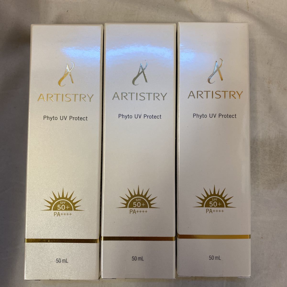 アムウェイ　アーティストリー　ファイトUVブロック　日やけ止め乳液　×３本
