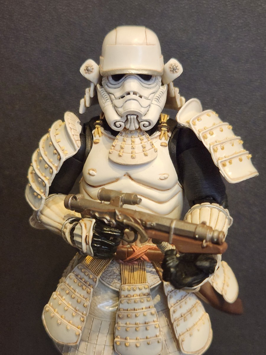 開封品 同シリーズ出品中!! SW 名将MOVIE REALIZATION 足軽 ストームトルーパー ① 全高約180 ムービーリアライゼーション 検) 6インチ