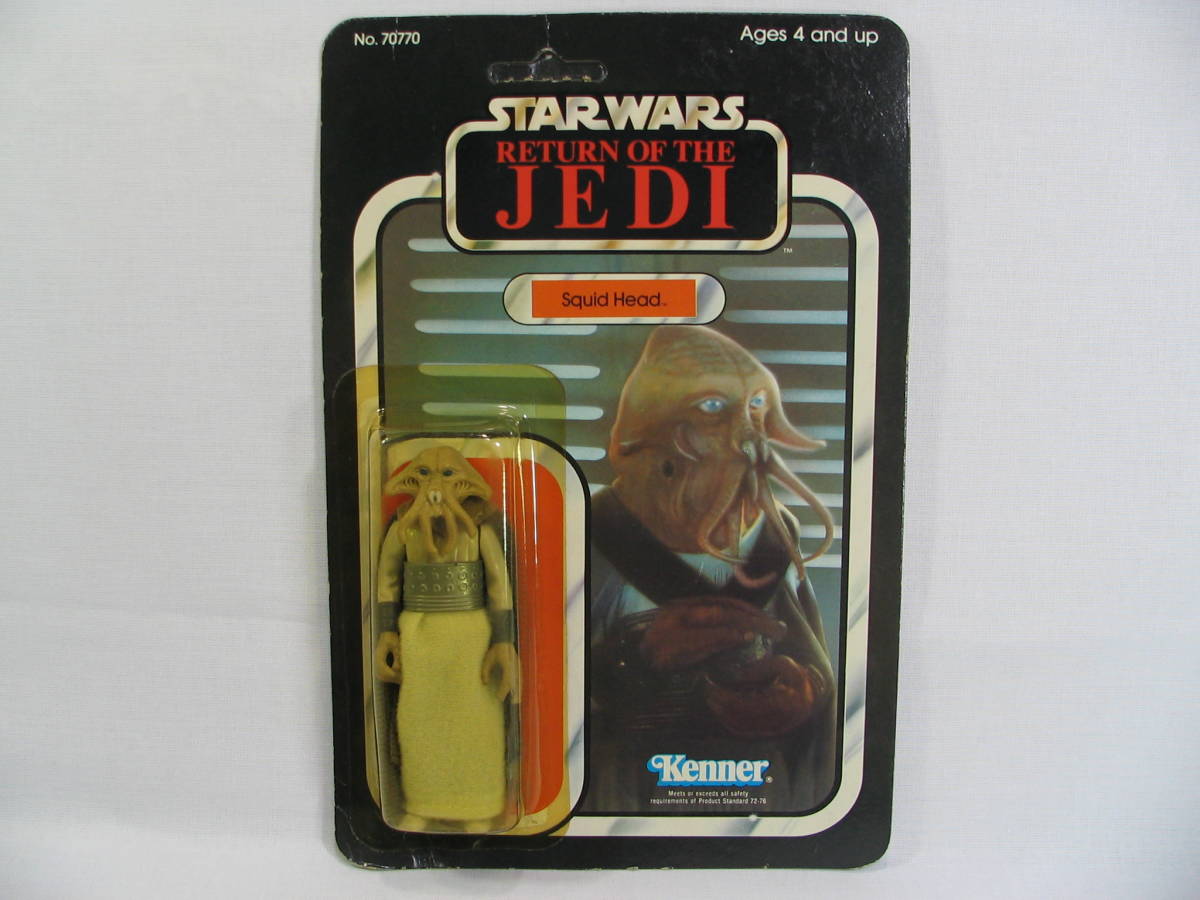STAR WARS OLD KENNER Squid Head No.70770 スターウォーズ オールドケナー スクイッド ヘッド ツクダオリジナル 未開封品 送料無料