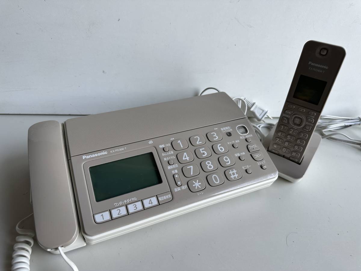 PanasonicパーソナルFAX KX-PD 304 DL Mt2◇Panasonic パナソニック 