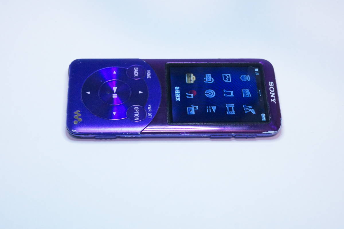 動作良好 SONY ウォークマン NW-S754 8GB バッテリー新品交換 送料無料