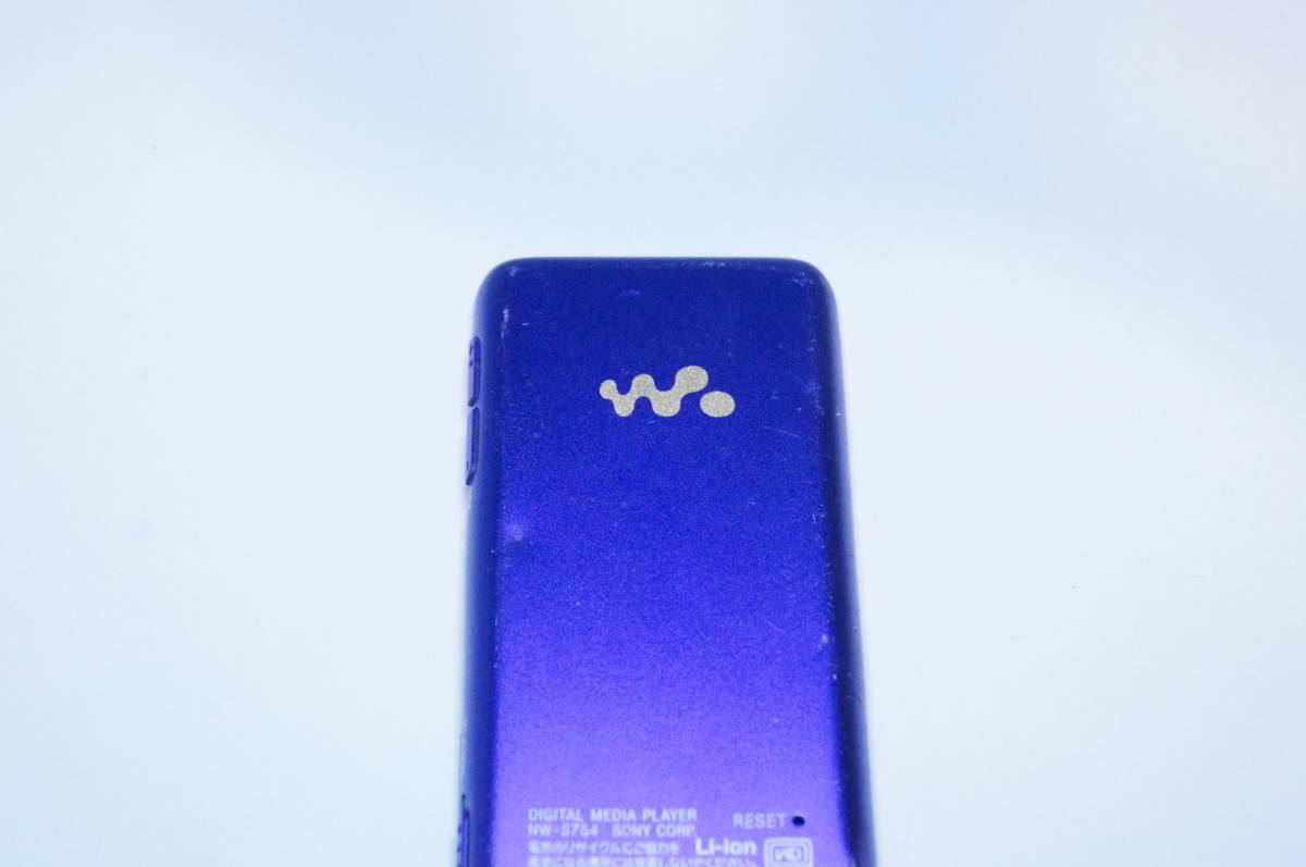 動作良好 SONY ウォークマン NW-S754 8GB バッテリー新品交換 送料無料