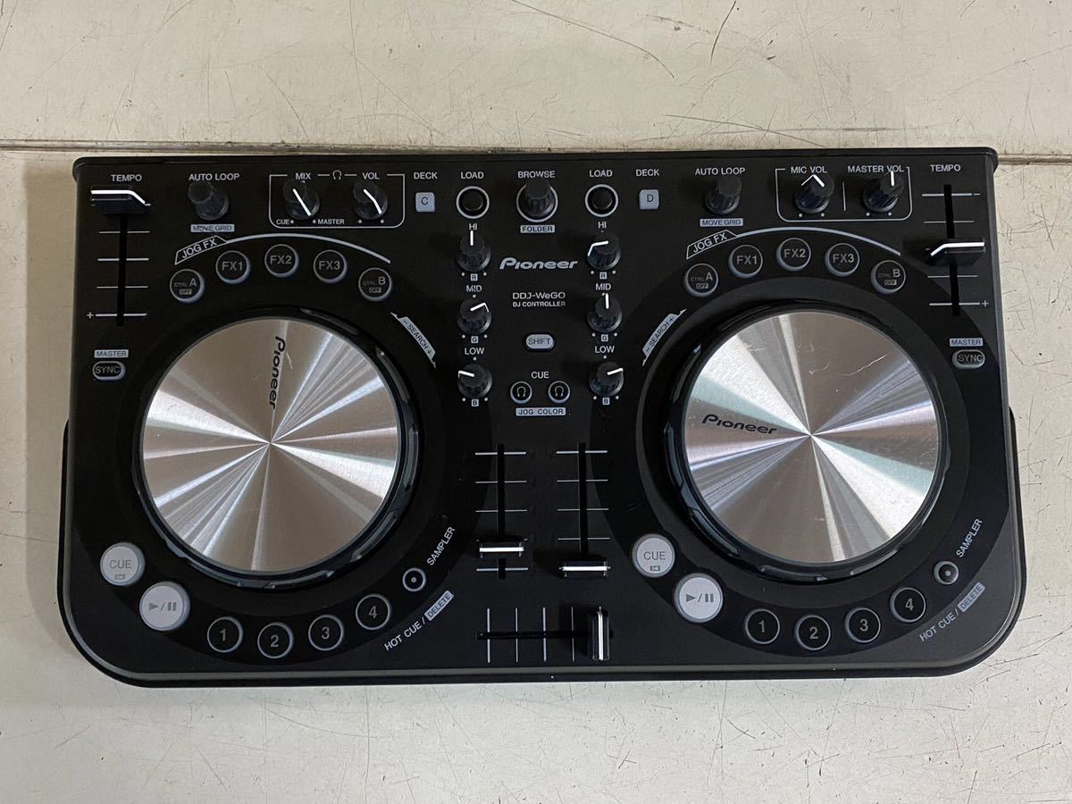 Pioneer パイオニアDDJ-WEGO（DDJ-WEGO-K） DJコントローラー 本体のみ
