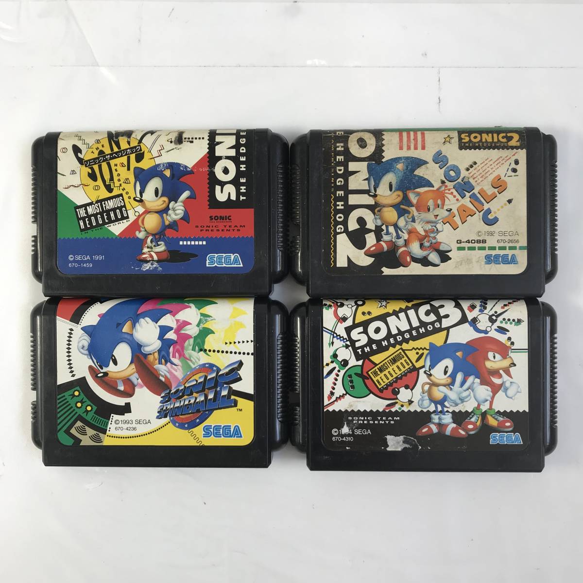 ◆【ジャンク】メガドライブソフト9本まとめ売りセット ソニック・ザ・ヘッジホッグ/アラジン/ドッジ弾平/スパイダーマン等◆H071202 ソニック・ザ・ヘッジホッグ メガドライブ MD