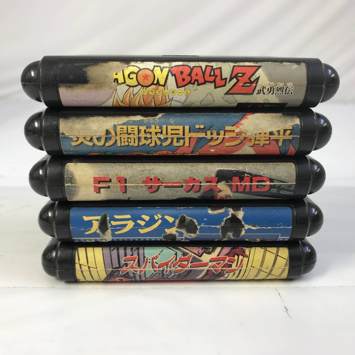 ◆【ジャンク】メガドライブソフト9本まとめ売りセット ソニック・ザ・ヘッジホッグ/アラジン/ドッジ弾平/スパイダーマン等◆H071202 ソニック・ザ・ヘッジホッグ メガドライブ MD