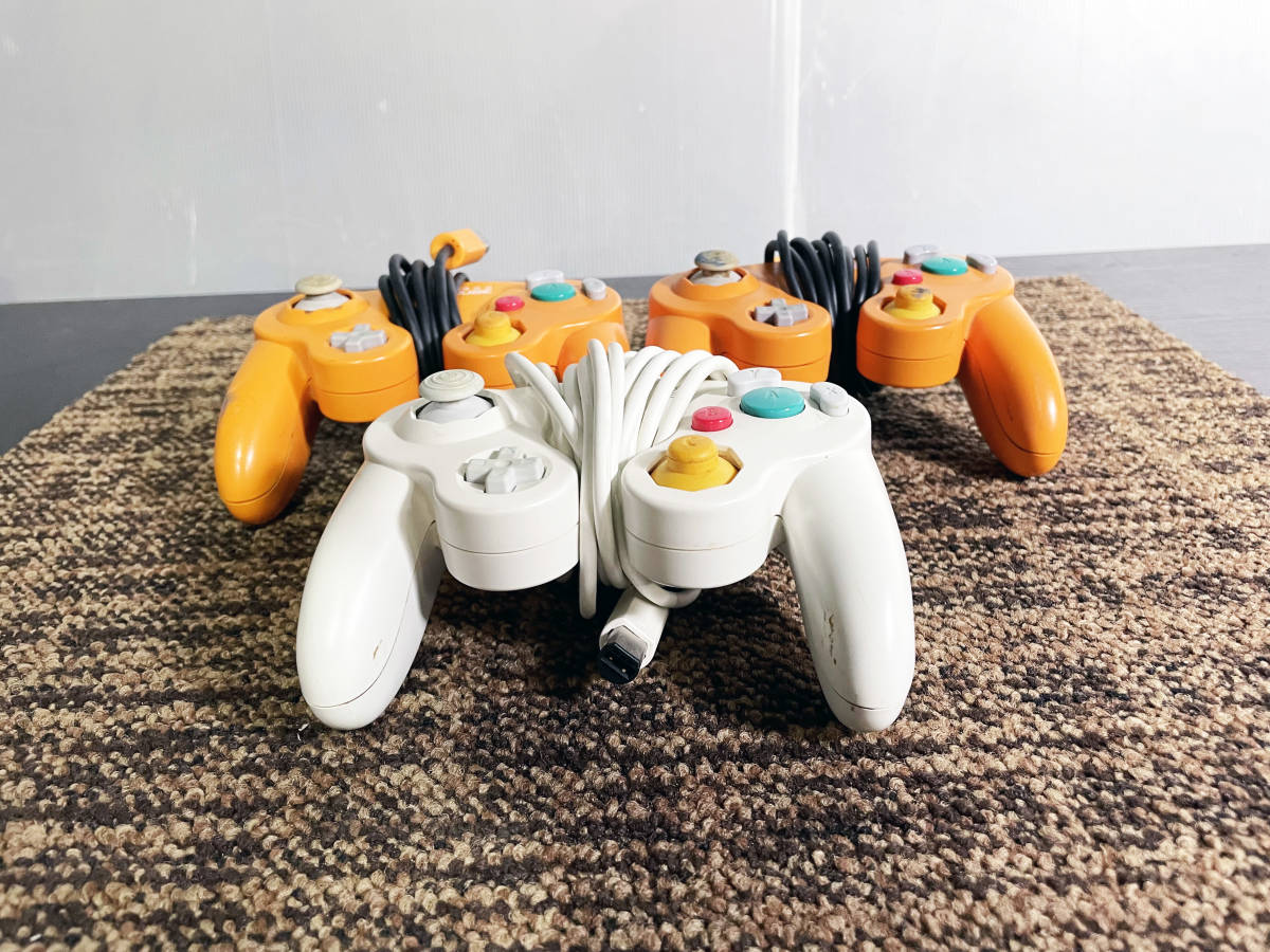 ☆ 中古☆Nintendo/ニンテンドー GAME CUBE コントローラー 3台セット