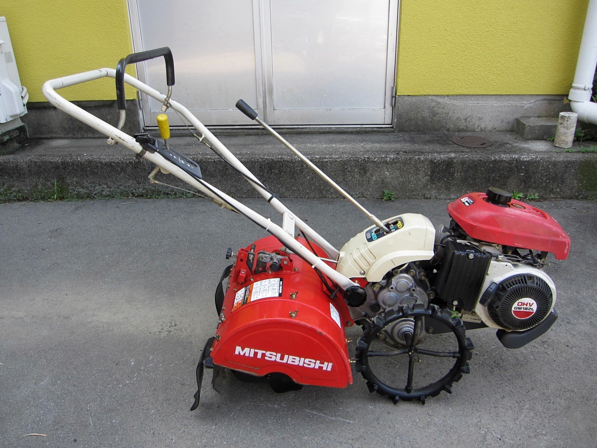 お買得耕うん機 三菱 MMR6 6馬力 操作かんたん 作業幅変更可能 動作OK