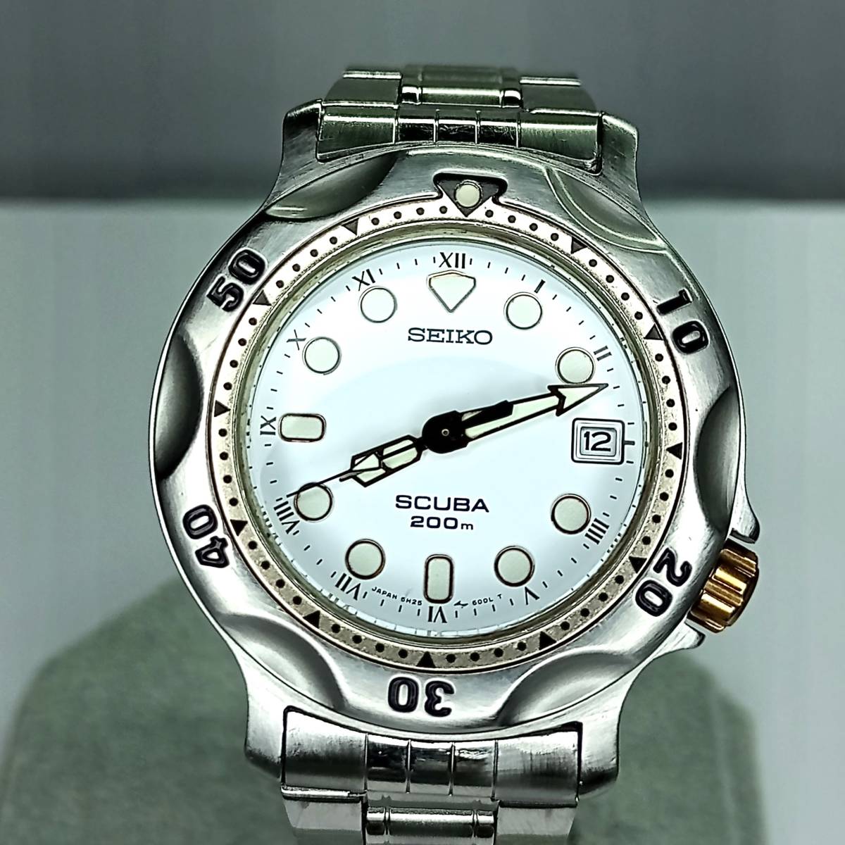 5H25-6000 200m Seiko セイコー スキューバ - Scuba SCUBA 200M Quartz 