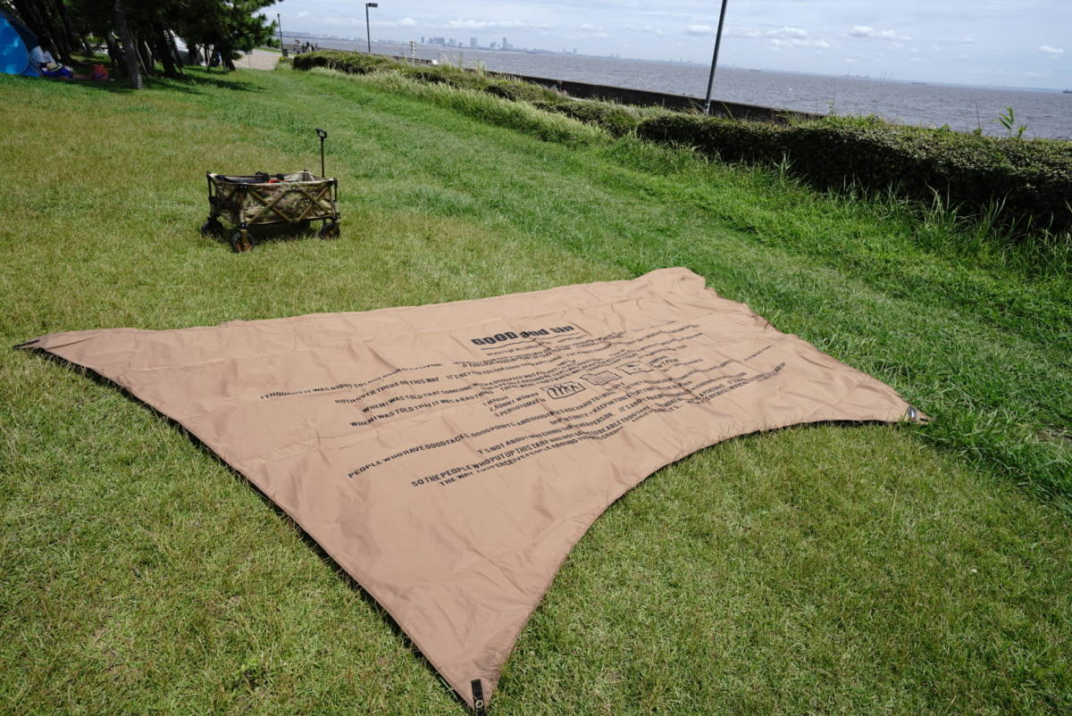 brunt BUSH DE BRUNT × Macoutdoor GOOD AND SIN タンカラー 美品 BUSH