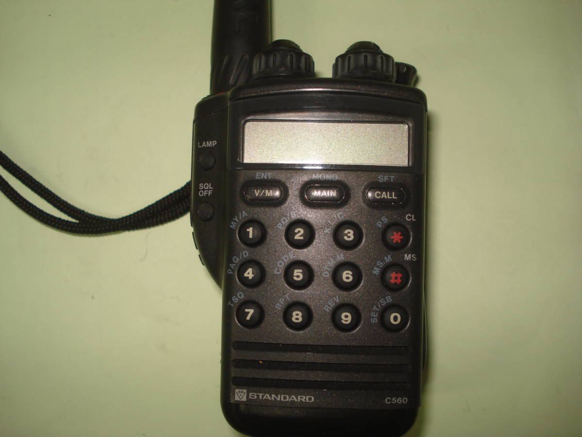 ☆スタンダード☆C-560 144/430MHzハンディトランシーバー○ ジャンク