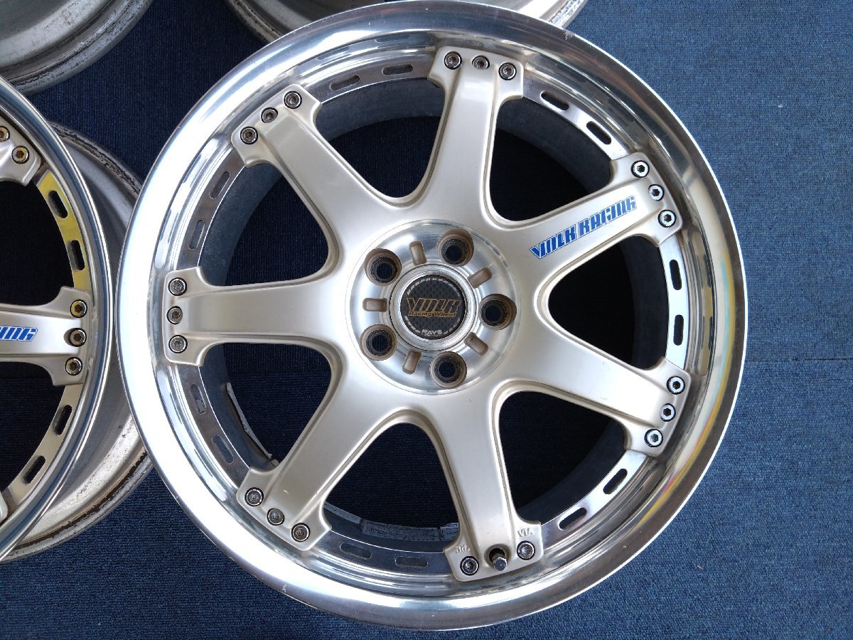 貴重 当時物 深リム 鍛造 レイズ ボルクレーシング RAYS VOLK RACING