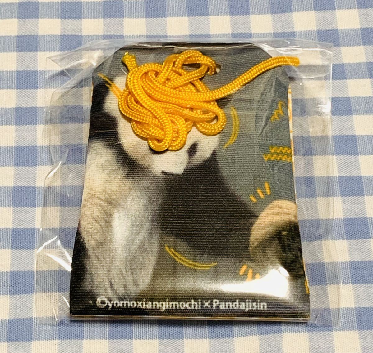 新品★パンダ自身フェス限定 オリジナルガチャ★お守り 勝負運　シャンシャン　上野　パンダ