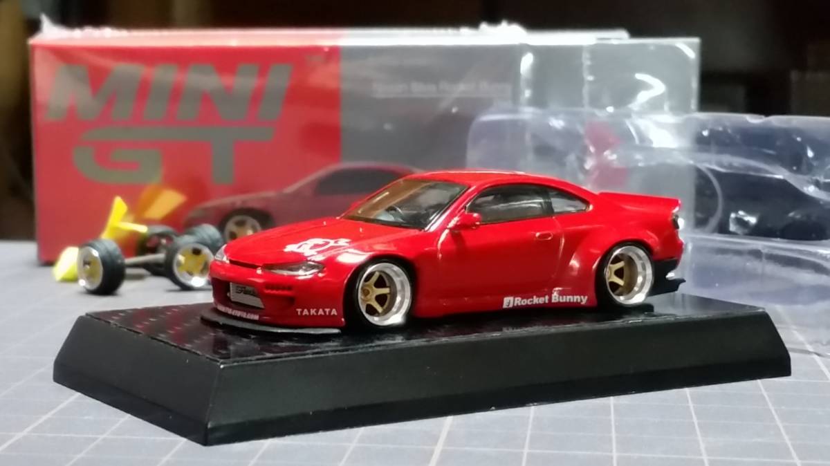 1/64 改 TSM MINI GT Pandem Nissan Silvia S15 RHD パンデム ニッサン 