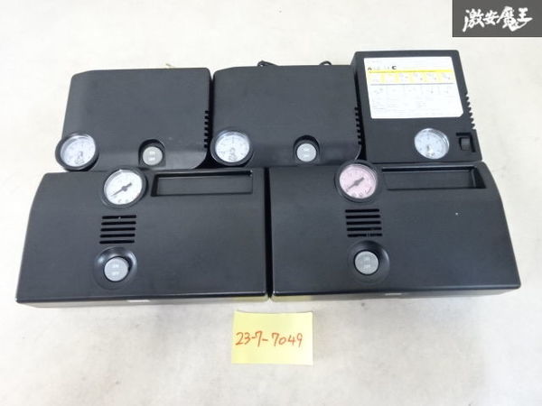 汎用 DAIHATSU 純正 タイヤ パンク 修理用 エアー コンプレッサー ５個 まとめ売り 動作OK 即納 在庫有 棚 23-4