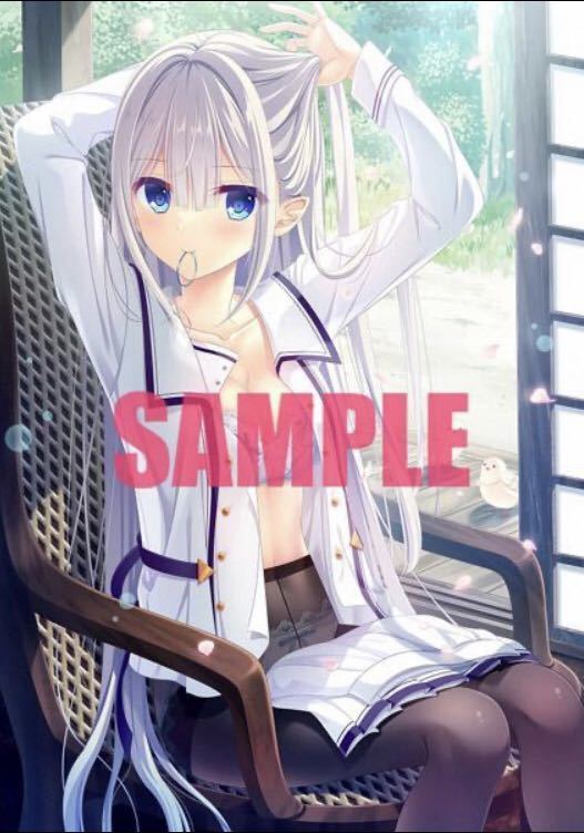 ☆未開封 D.C.5 〜ダ・カーポ5〜 B2タペストリー 桜来瑞花 Wスエード  