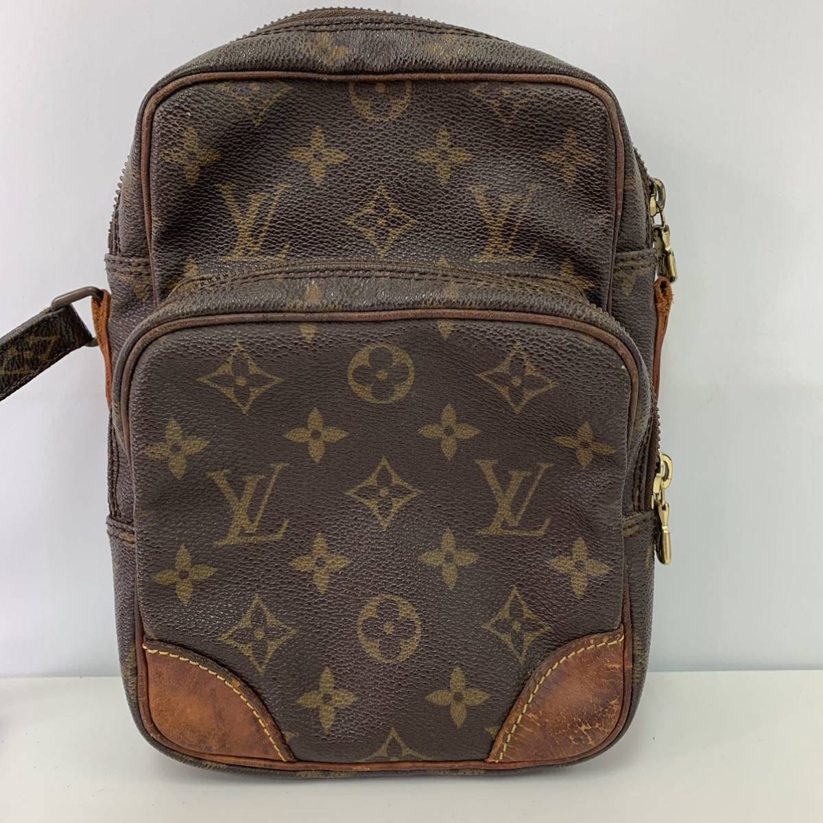 ジャンク品】LOUIS VUITTON ルイヴィトン ショルダーバッグ アマゾン
