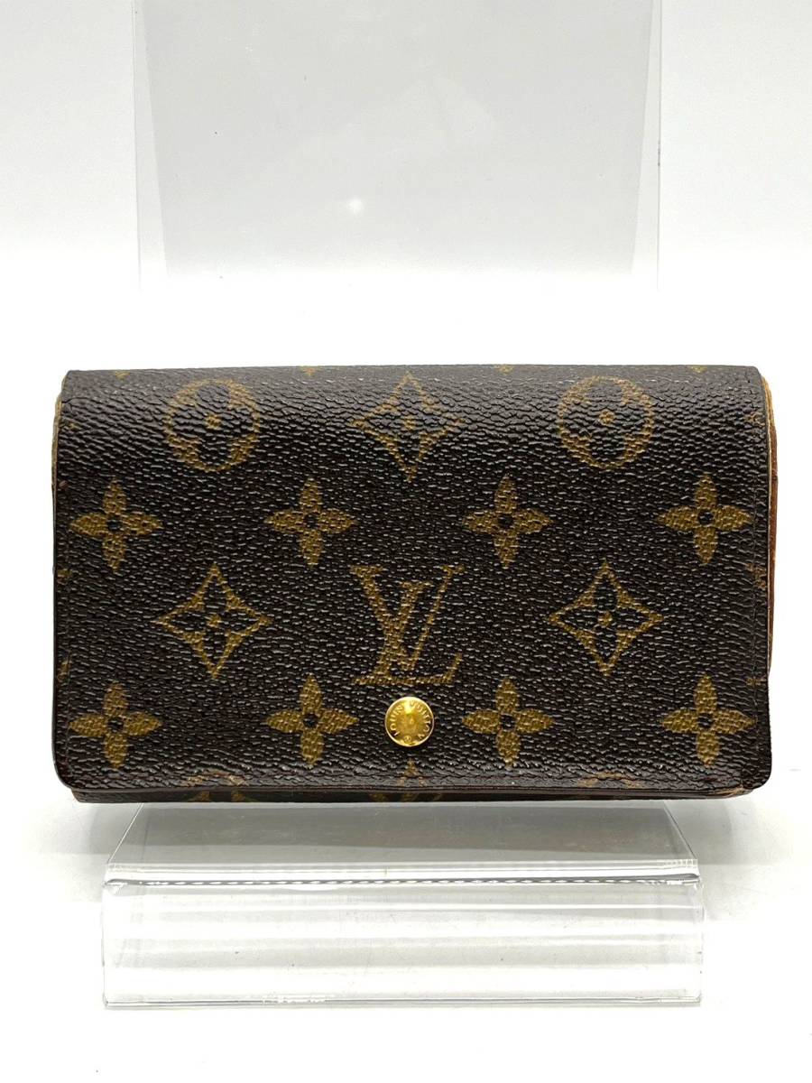 Louis Vuitton ルイヴィトン モノグラム ポルトモネ ビエ トレゾール