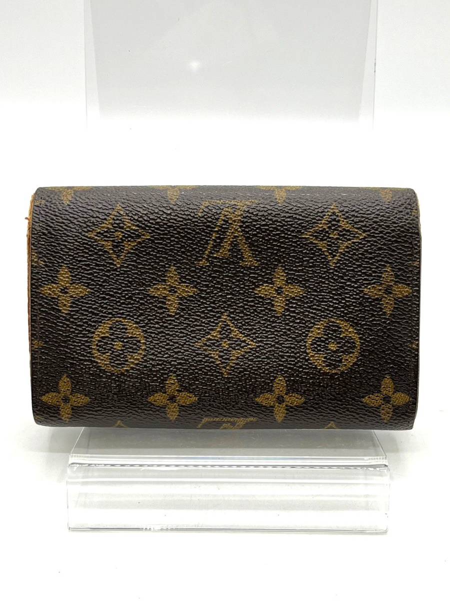 Louis Vuitton ルイヴィトン モノグラム ポルトモネ ビエ トレゾール