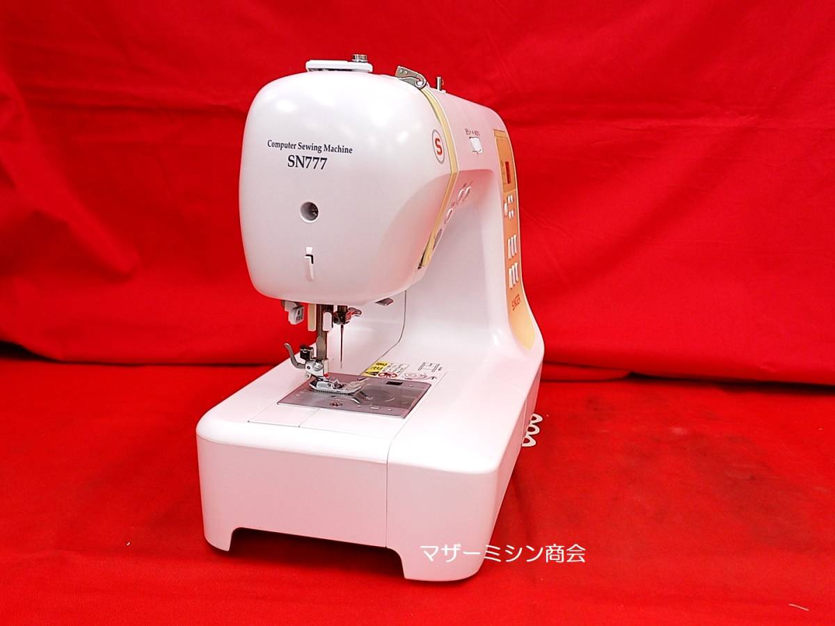 美品】コンピューターミシン シンガー SINGER SN777αⅡ フット 美品】コンピューターミシン シンガー SINGER SN777αⅡ フット