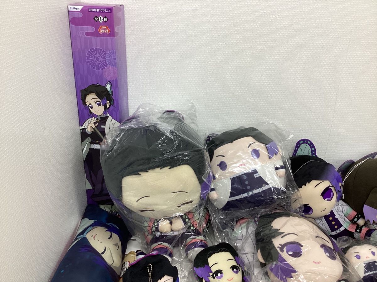 同梱不可/現状 鬼滅の刃 グッズ まとめ売り キャラ分け 胡蝶しのぶ 缶 