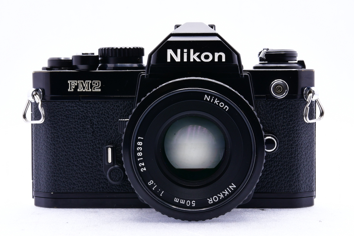 NIKON New FM2 + AI-S NIKKOR 50mm F1.8 ニコン フィルムカメラ MF一眼