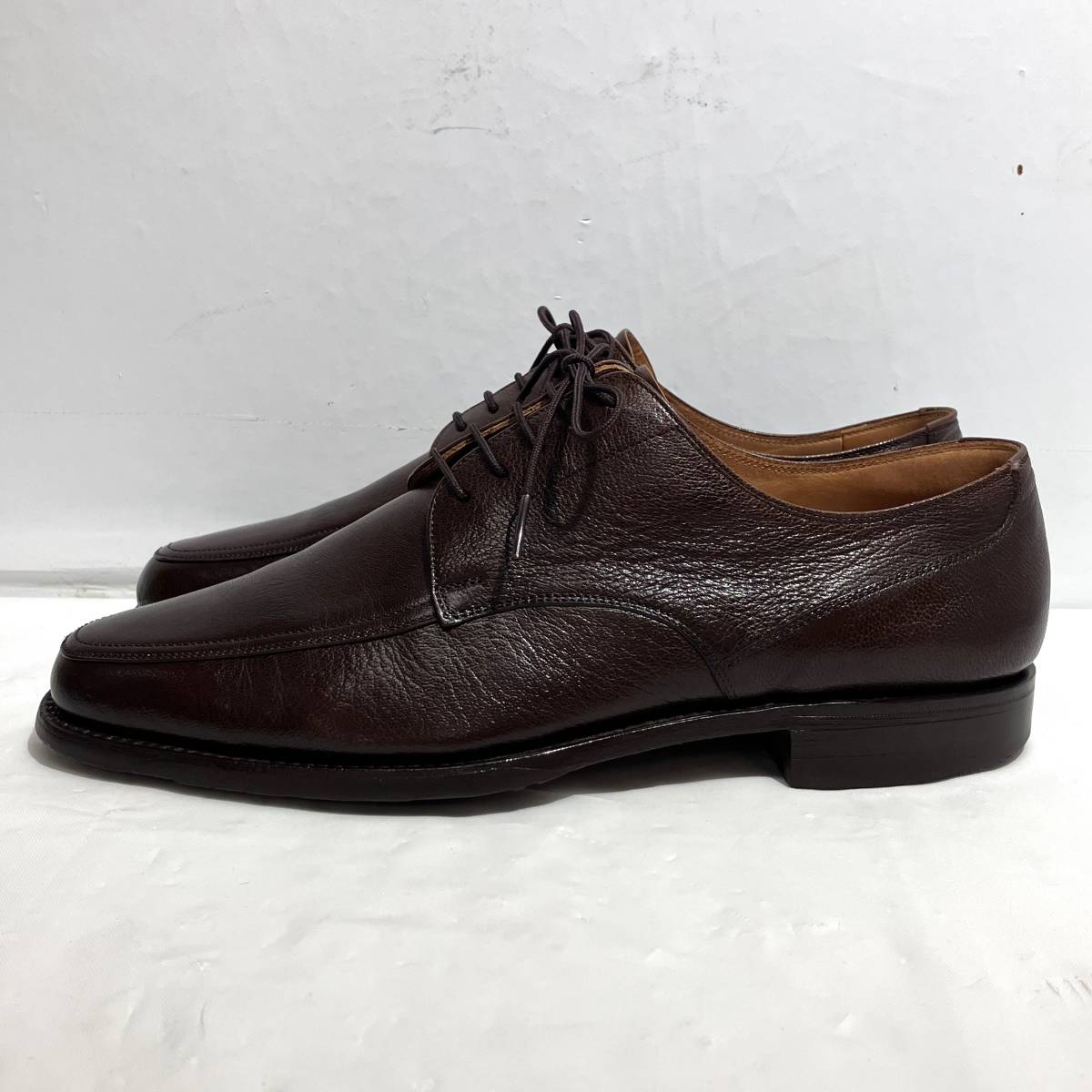 HIROKAWA スコッチグレイン 本革　ブラウン　26.5㎝ 志木)SCOTCH GRAIN(スコッチグレイン) HIROKAWA Uチップ レザー