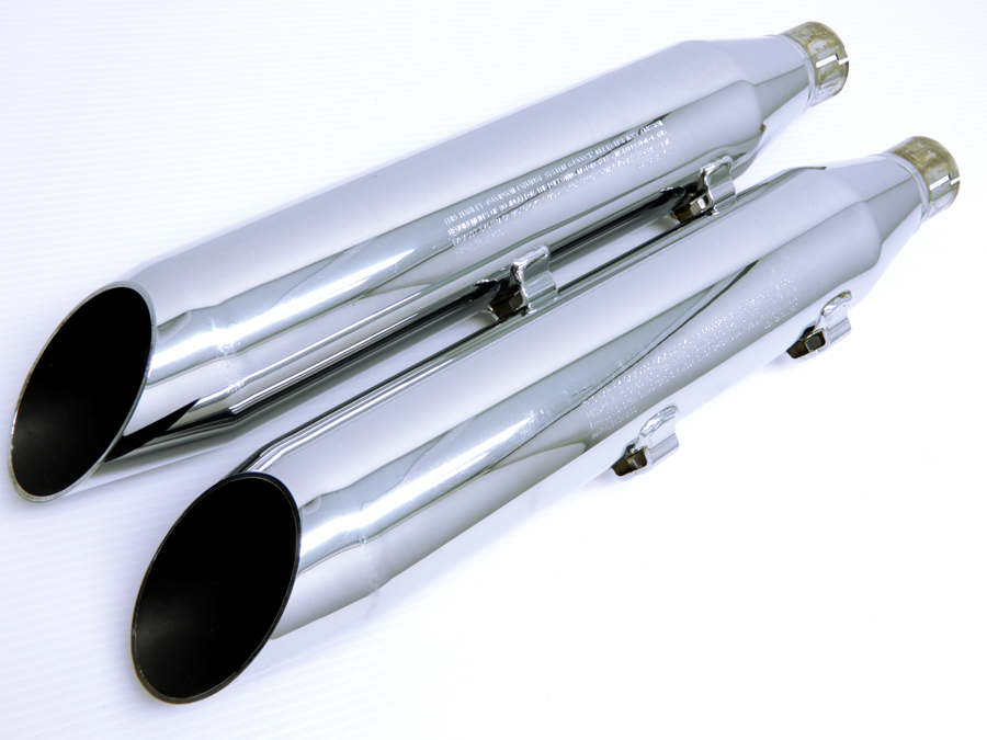 北米 純正 マフラー ハーレー XL883R XL1200X フォーティーエイト XL1200V XL1200NS スポーツスター \'14～\'22 パンチアウト可能　返品OK 北米 マフラー 純正 S&amp;amp;S スポーツスターXL883 64900377A