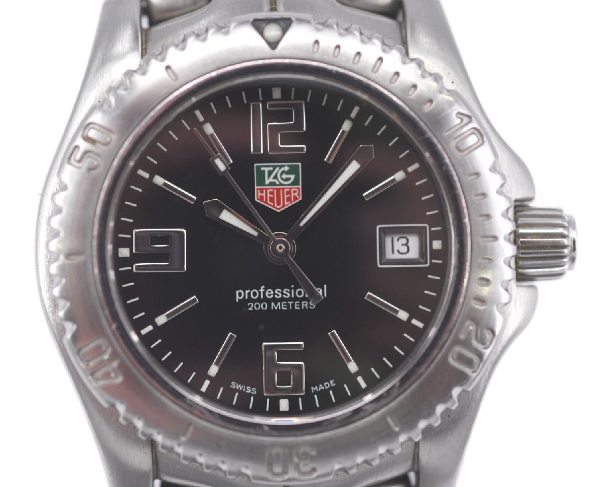 美品 TAG Heuer タグ ホイヤー プロフェッショナル 200m レディース