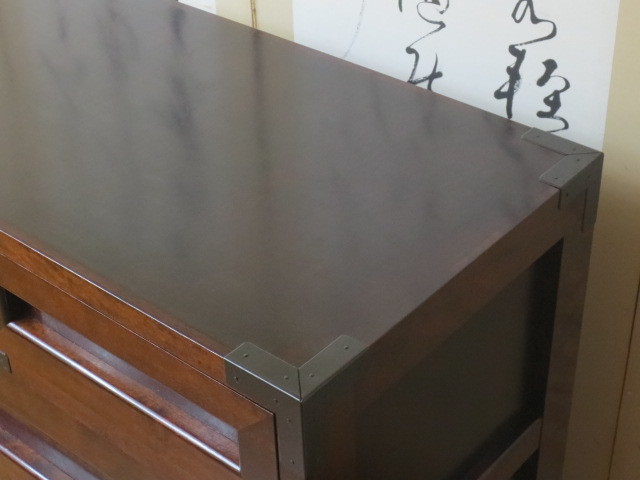 松本民芸家具 ミズメザクラ無垢材 507型 (家具 「松本民芸家具」タンス