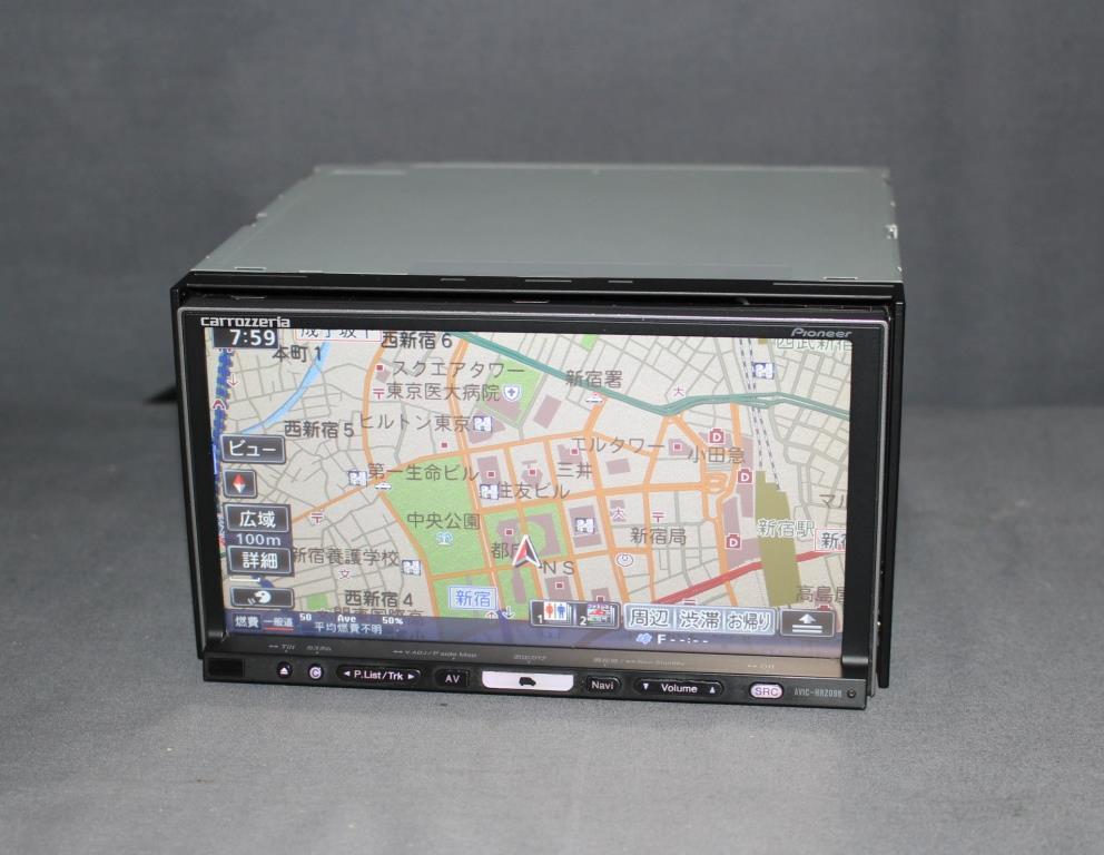AVIC-HRZ099 Carrzzeria HDD HRZ099地図データ2019年フルセグ 地図
